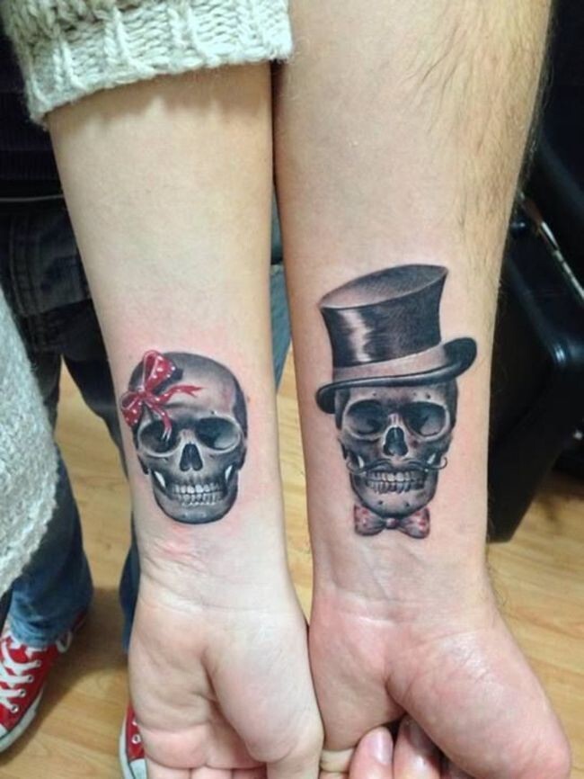 27 татуировок влюбленных пар