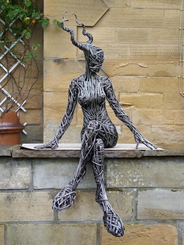 Захватывающие проволочные скульптуры Ричарда Стейнторпа 