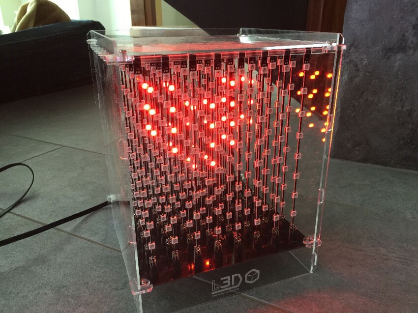 3.	L3D Cube - 3D куб из светодиодов