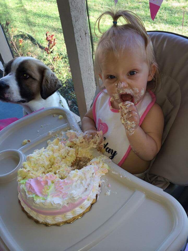 Весь торт мой!