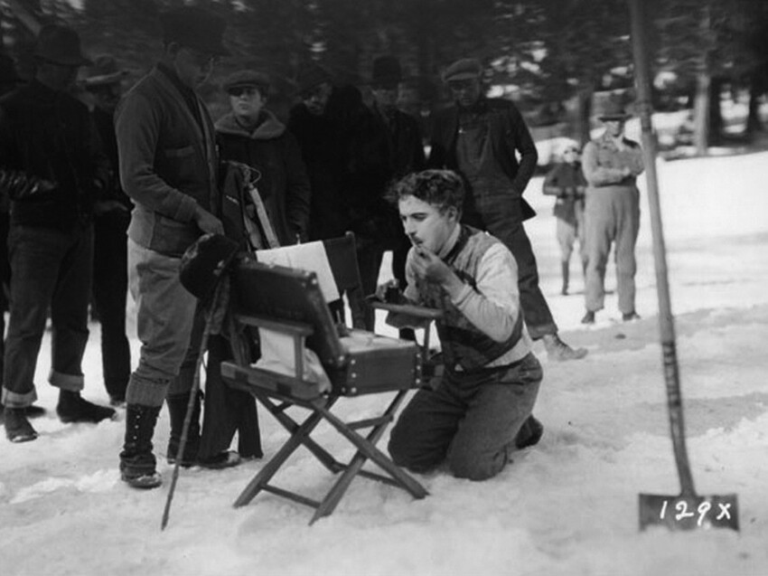 «Золотая лихорадка» (Чарльз Чаплин, 1925) - за кадром