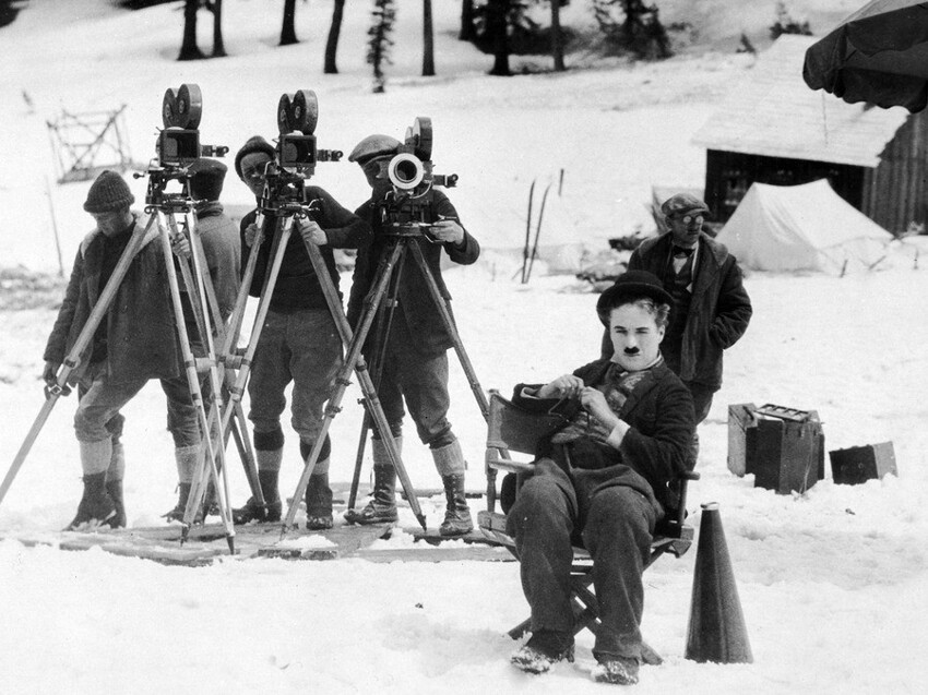 «Золотая лихорадка» (Чарльз Чаплин, 1925) - за кадром