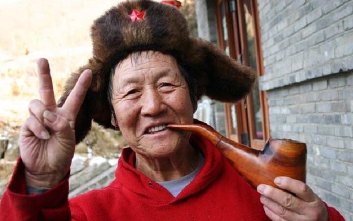 Китайский турист в России