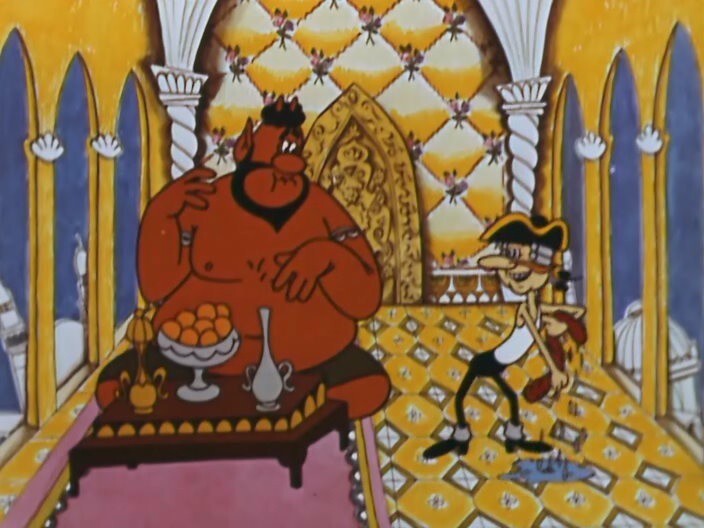 Мультфильм приключение Мюнхгаузена (1973)