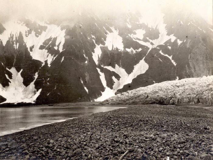 Ледник Педерсен, Аляска. 1906 – 2004 годы