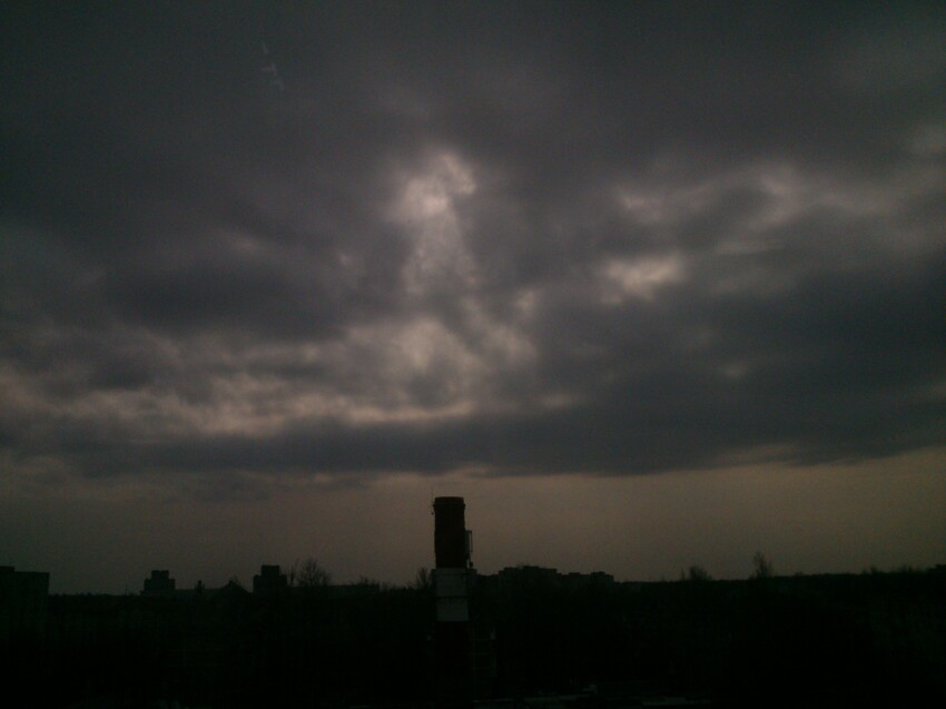 Потом облака и конец света:)