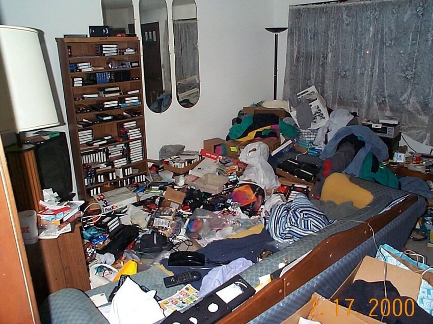 13 самых грязных комнат