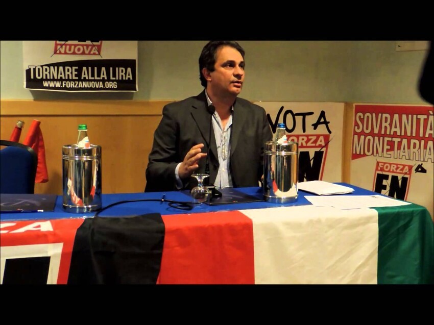 Роберто Фиоре (Италия) — основатель и лидер партии «Форца Нуова» («Новая сила»)