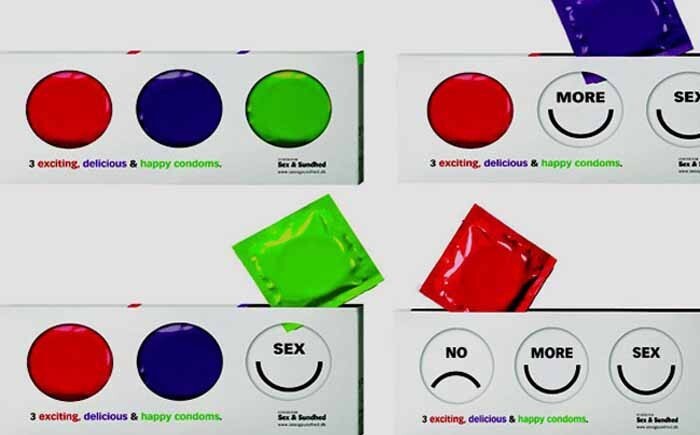 Упаковка презервативов