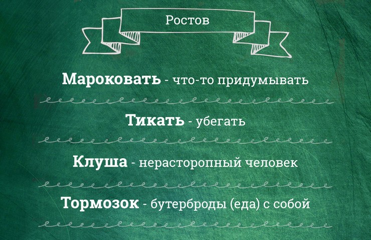 100 региональных слов для перевода «с русского на русский»  