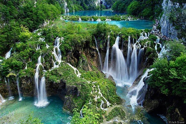 3 Водопады Плитвицких озер, Хорватия