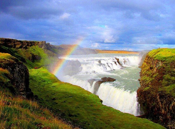8 Водопад Галлфосс, Исландия