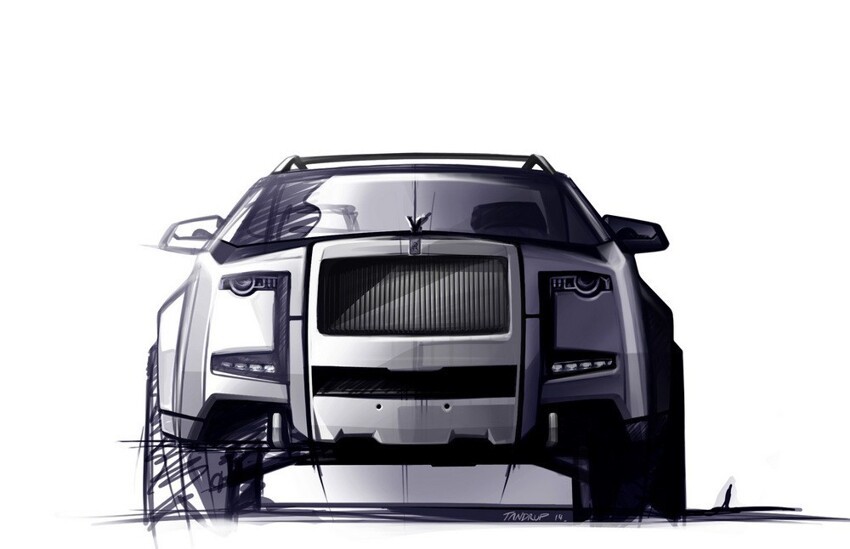 Каким будет Rolls-Royce 4x4