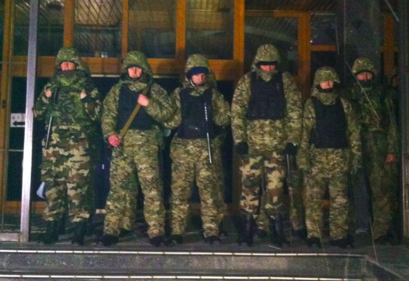 Зеленые человечки атакуют Киев
