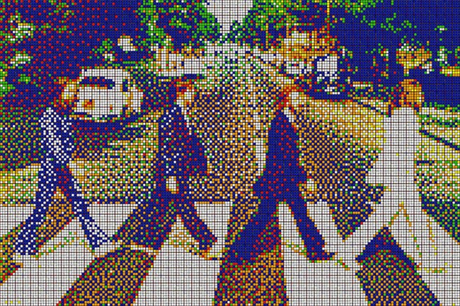 "Abbey Road": 350 кубиков