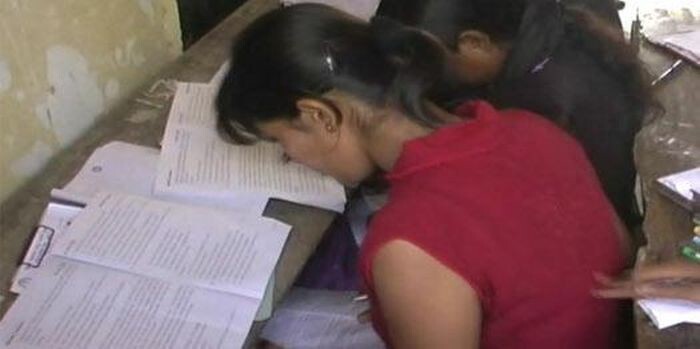 Экзамен в школе Индии
