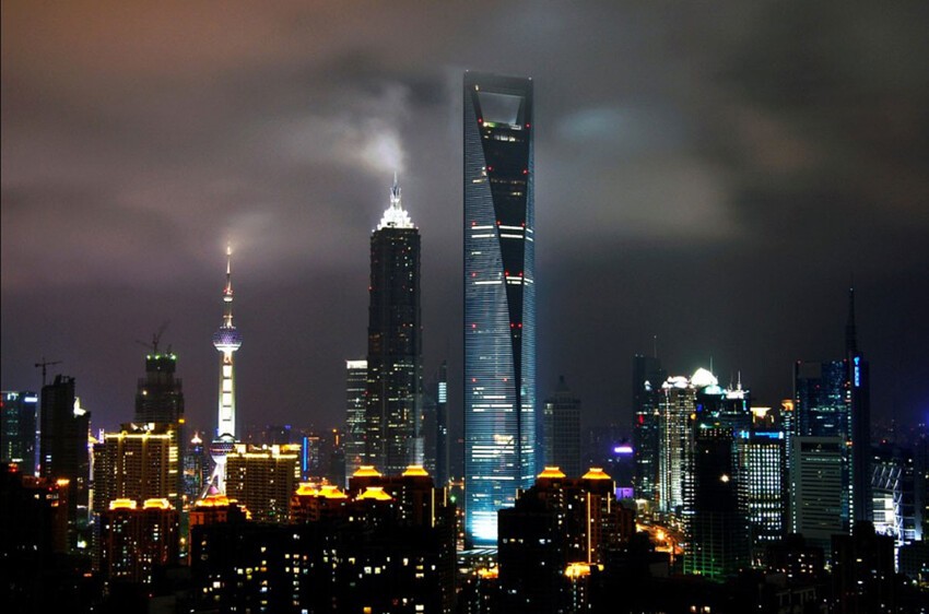 6. Шанхайский всемирный финансовый центр (492 м, Шанхай / Китай, 2008)