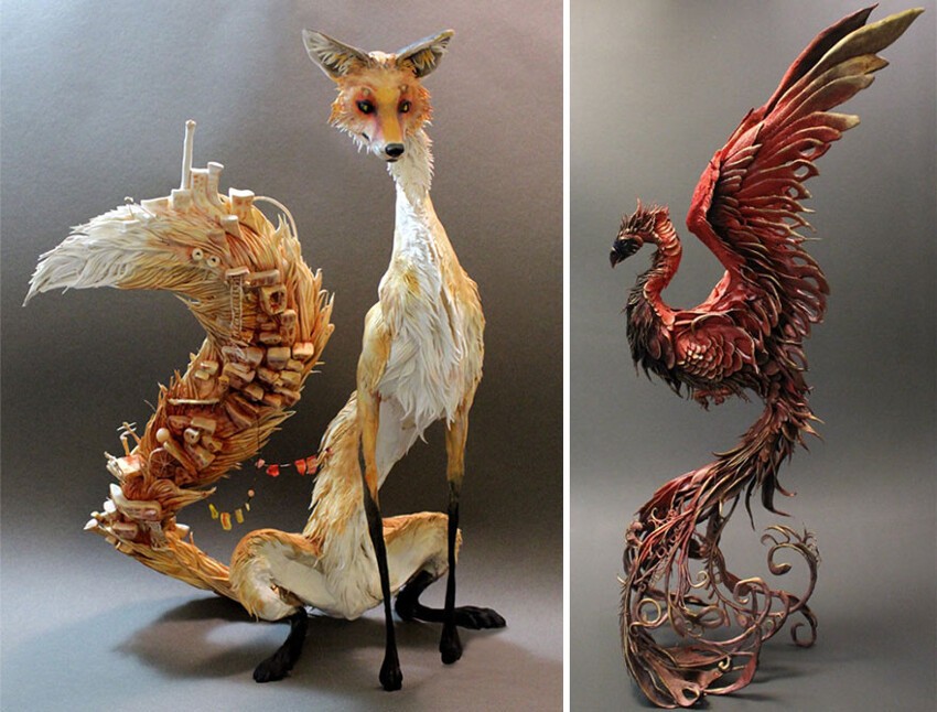 Удивительные скульптуры от Эллен Джеветт 