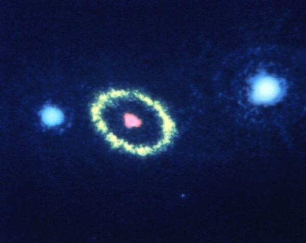 Сверхновая 1987A (SN 1987a), 1990 год
