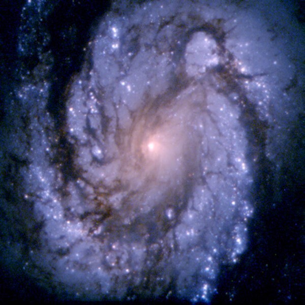 Спиральная галактика М100, 1994 год
