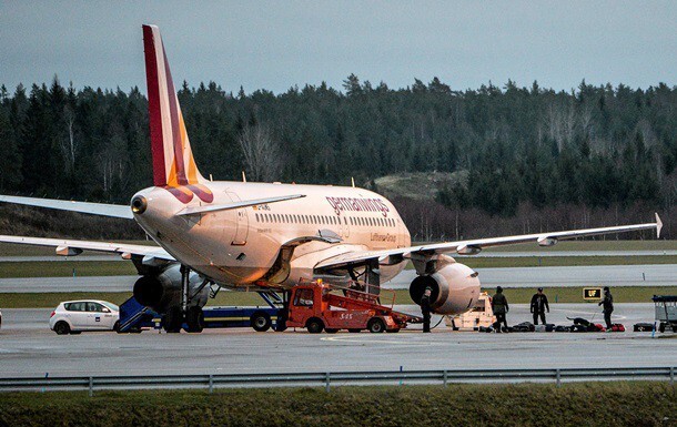 Крушение самолёта во Франции Airbus A320