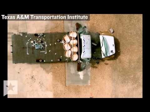 Video Texas A&amp;M Transportation Institute Crash Video 