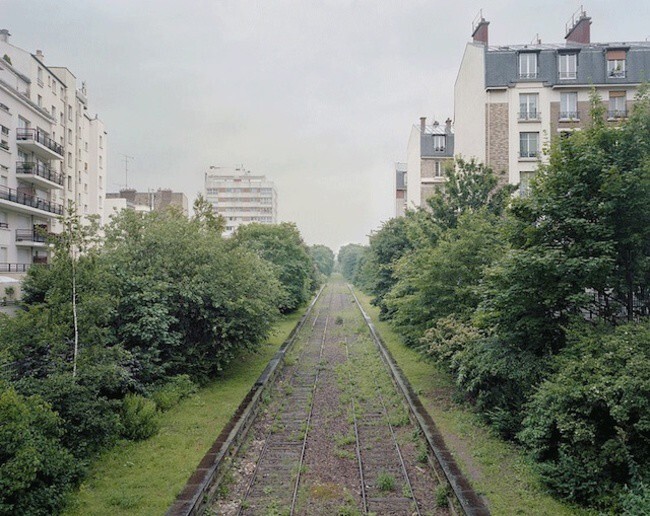 Заброшенная железная дорога в Париже   