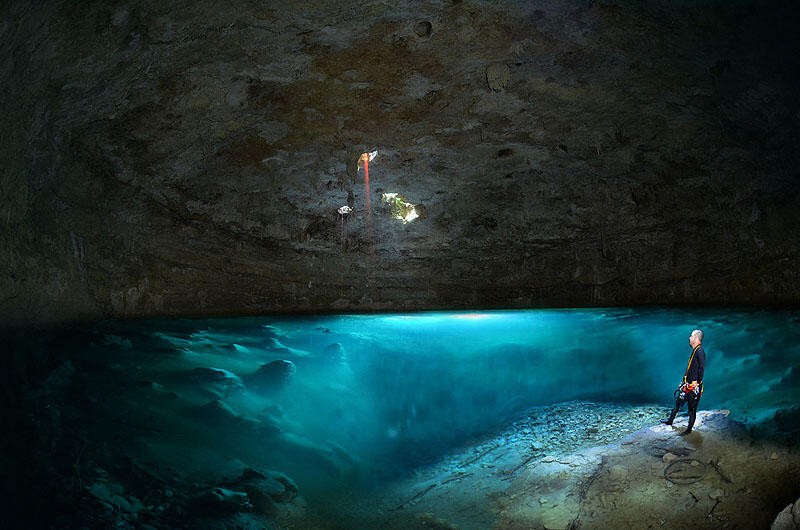 Великолепие подводных пещер