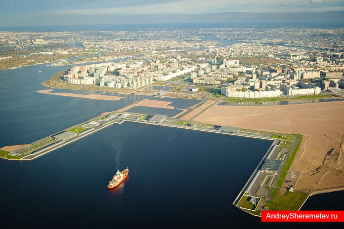 Морской фасад Санкт-Петербурга