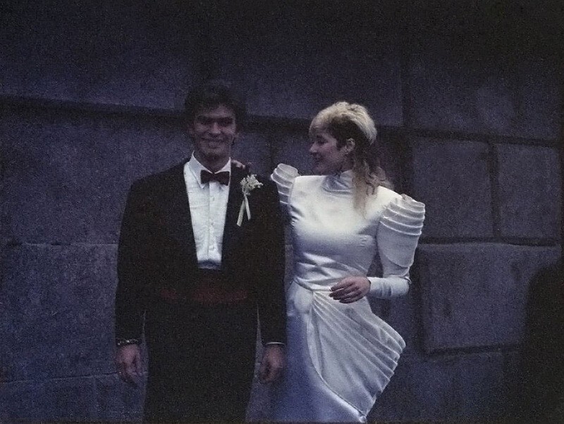 Свадьба Джоанны Стингрей и Юрия Каспаряна, 2 ноября 1987 