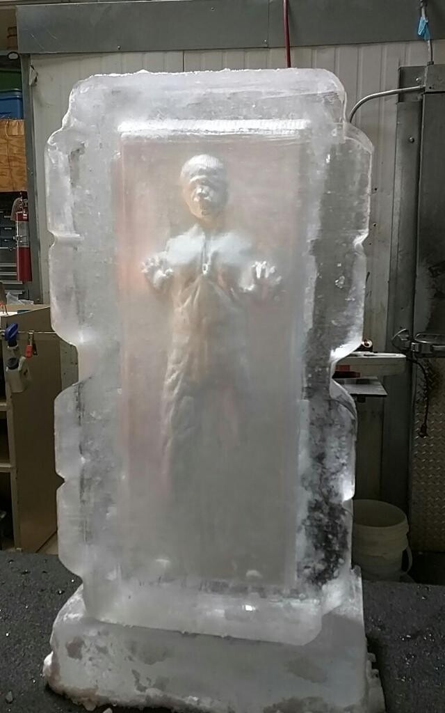 Хан Соло во льду 