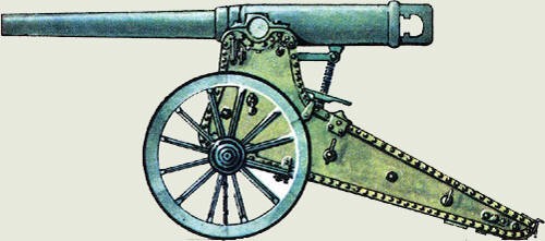 42-линейная осадная пушка образца 1877 года