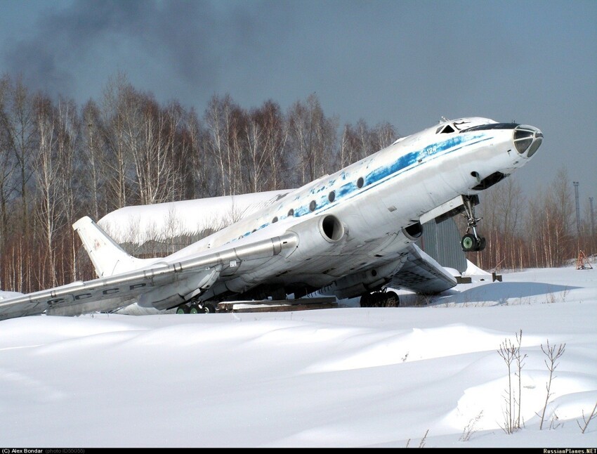 Туполев Ту-124В. Новосибирск.