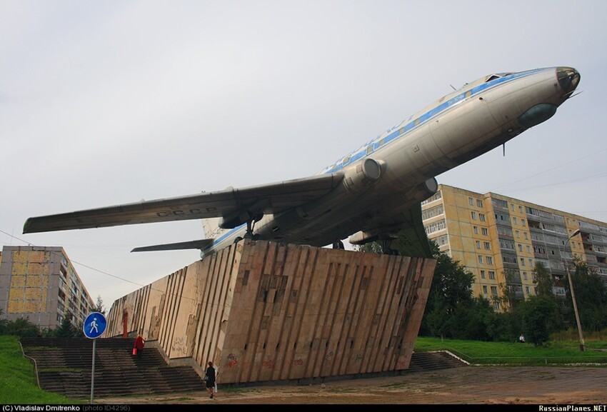 Туполев Ту-104А. Рыбинск.