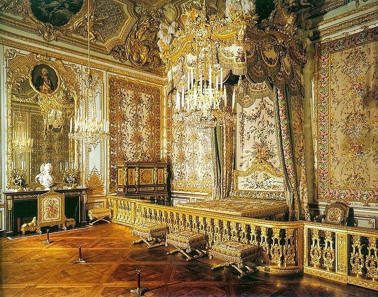 4. Спальня Марии Антуанетты (Версаль, Франция)