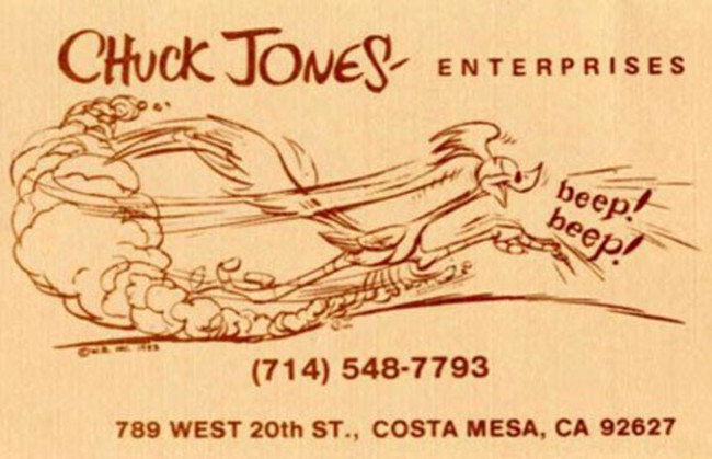 Чак Джонс, художник-мультипликатор 