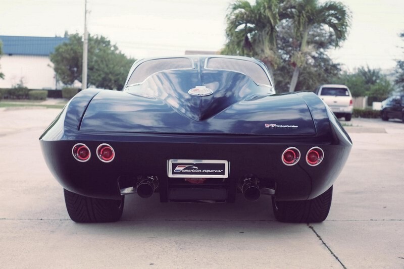 Corvette C2 со среднемоторной компоновкой