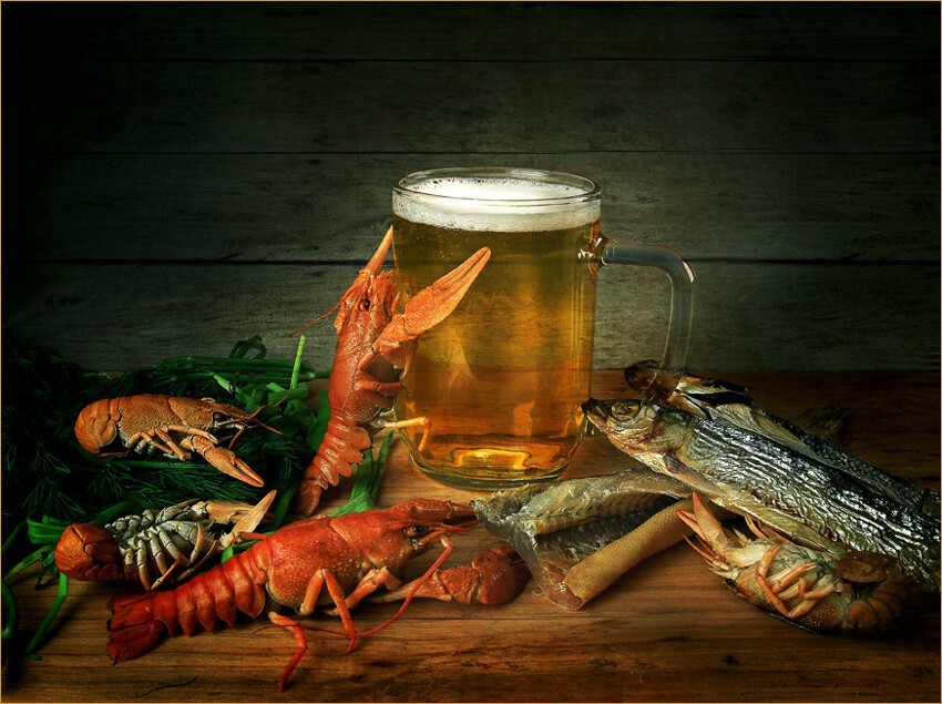 Пиво и рыбка