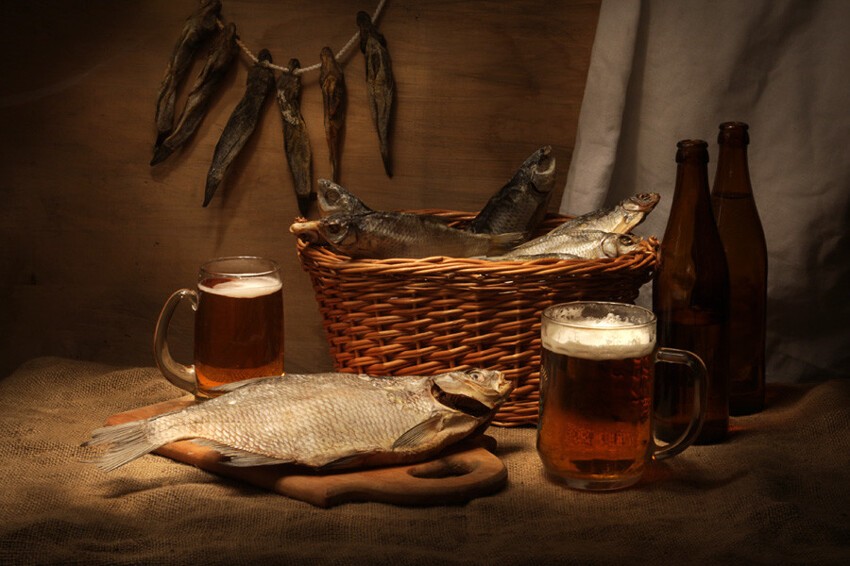 Пиво и рыбка