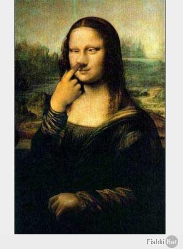 Мона Лиза  - она такая разная