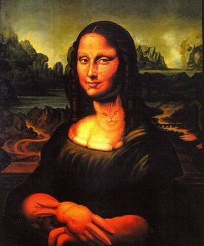 Мона Лиза  - она такая разная