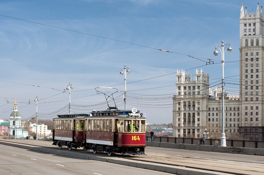 Московский трамвай. Ожившая история