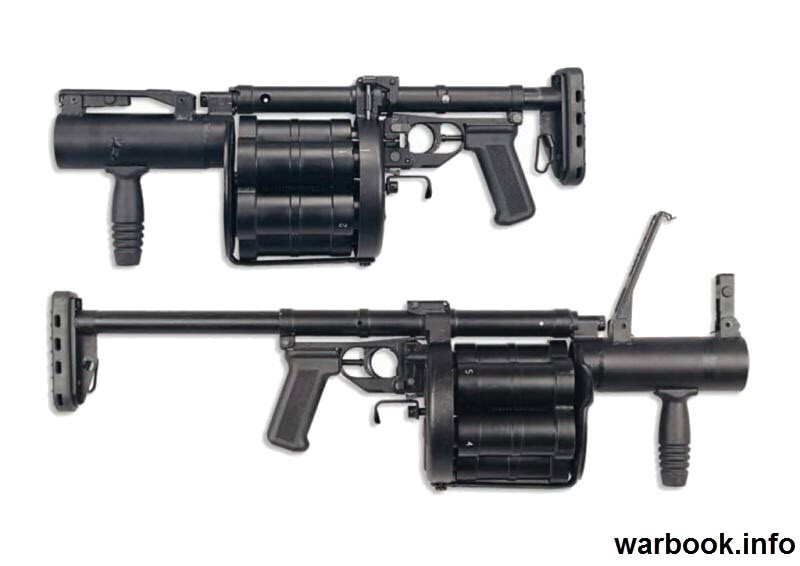 40-мм ручной шестизарядный револьверный гранатомет РГ-6 (6Г30) "Гном",