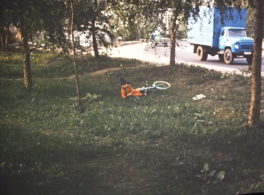 1984 Шелепиха,изгиб шоссе