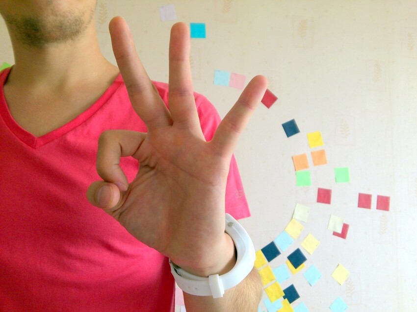 21 слово на языке жестов в виде кубиков