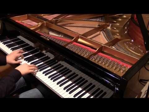 Вступительная тема из аниме Tokyo Ghoul на пианино 