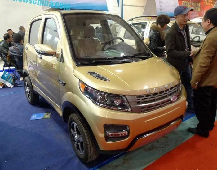 Китайцы сделали уменьшенный вариант Range Rover