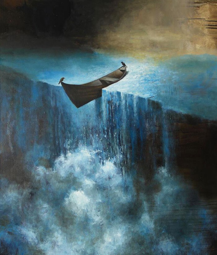 Сюрреалистичный мир в картинах Самули Хеймонена