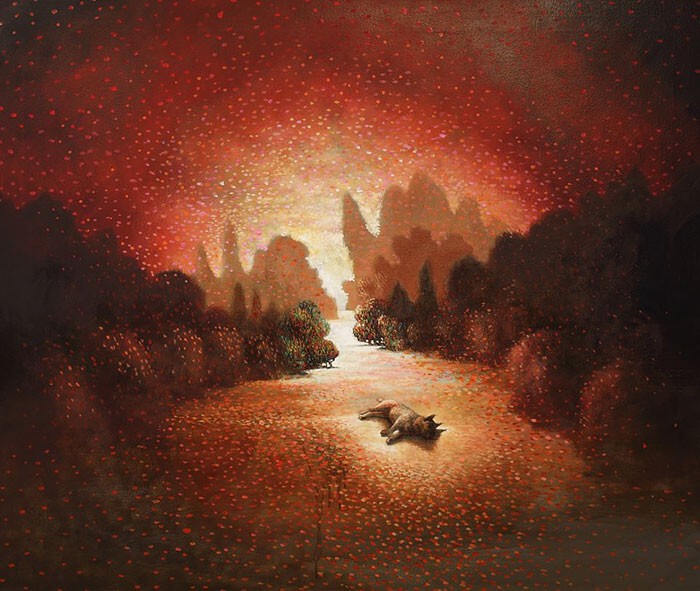 Сюрреалистичный мир в картинах Самули Хеймонена