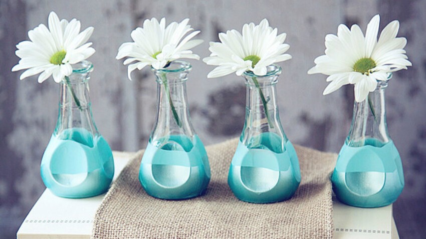 Мини-вазы для цветов.